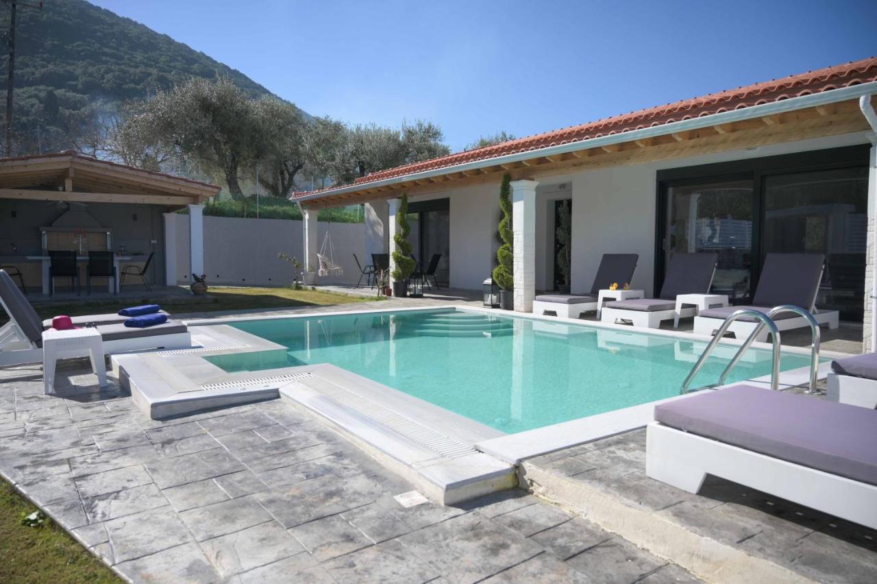 Diamond Luxury Villa Corfu Kato Spilaion ภายนอก รูปภาพ
