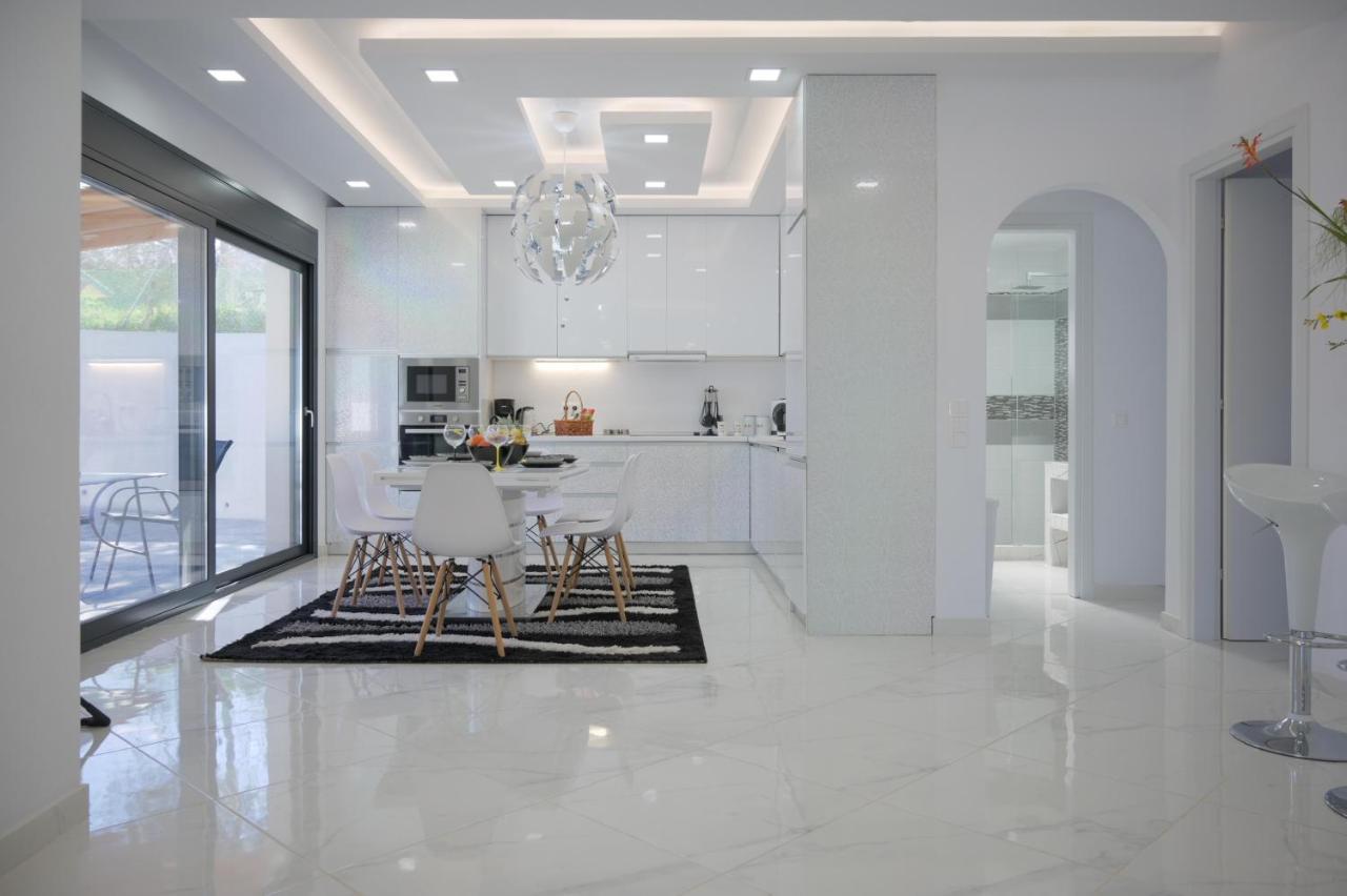 Diamond Luxury Villa Corfu Kato Spilaion ภายนอก รูปภาพ