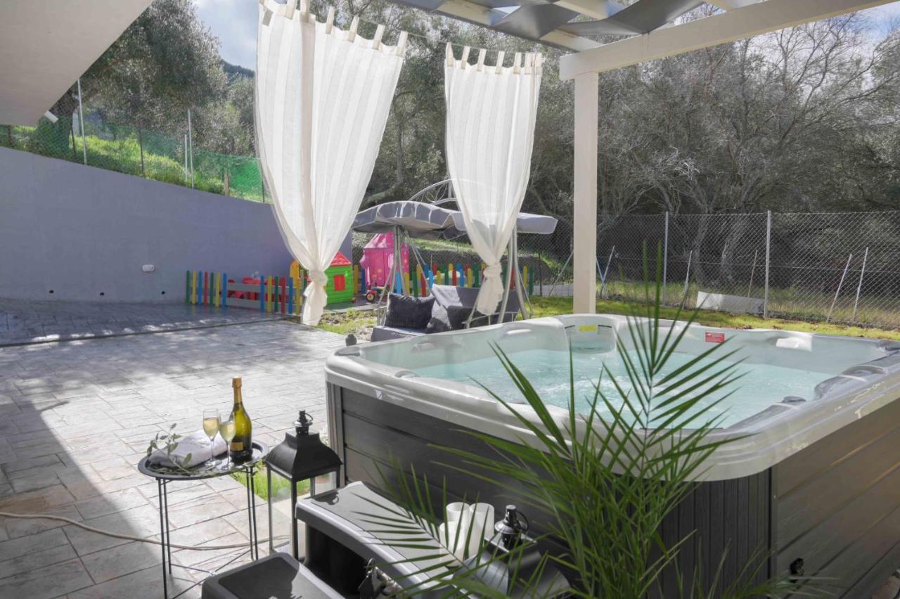 Diamond Luxury Villa Corfu Kato Spilaion ภายนอก รูปภาพ