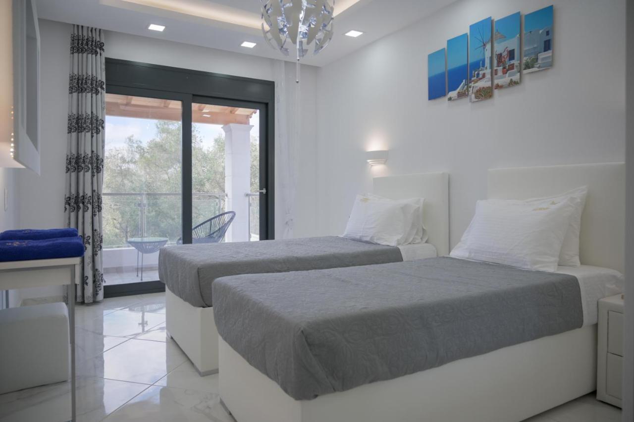 Diamond Luxury Villa Corfu Kato Spilaion ภายนอก รูปภาพ