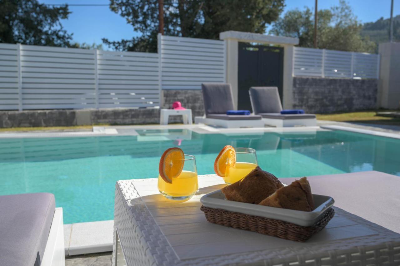 Diamond Luxury Villa Corfu Kato Spilaion ภายนอก รูปภาพ